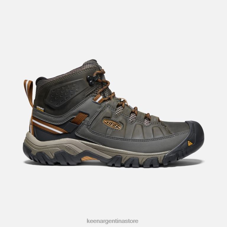 LZZND262 negro oliva-marrón dorado Keen botas de montaña impermeables targhee iii