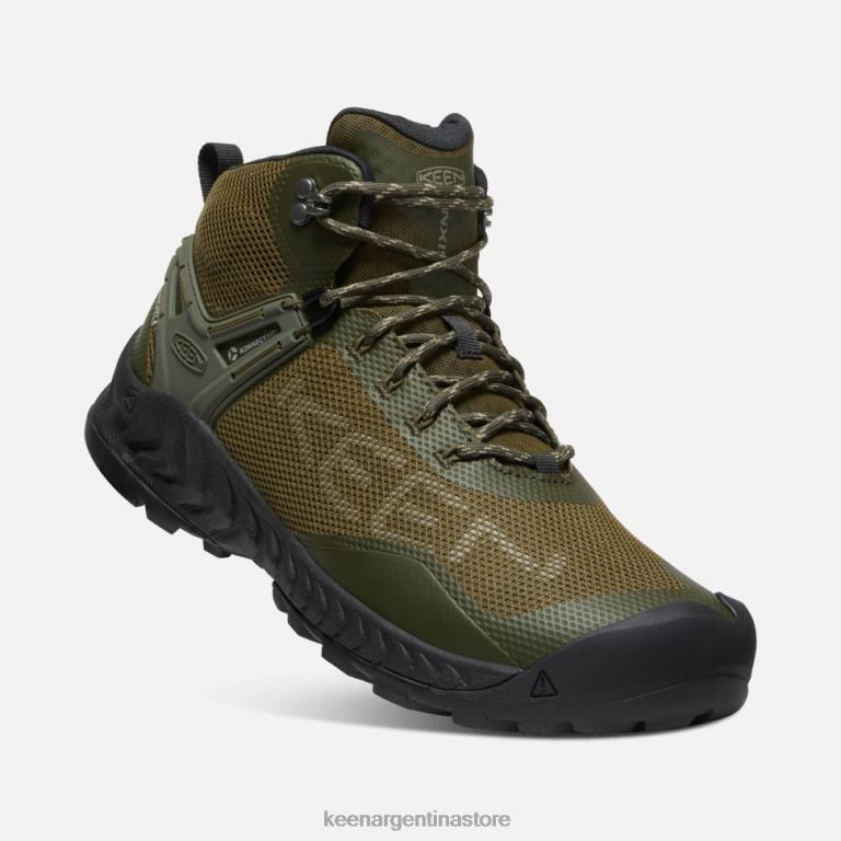LZZND385 bosque noche-olivo oscuro Keen bota impermeable nxis evo