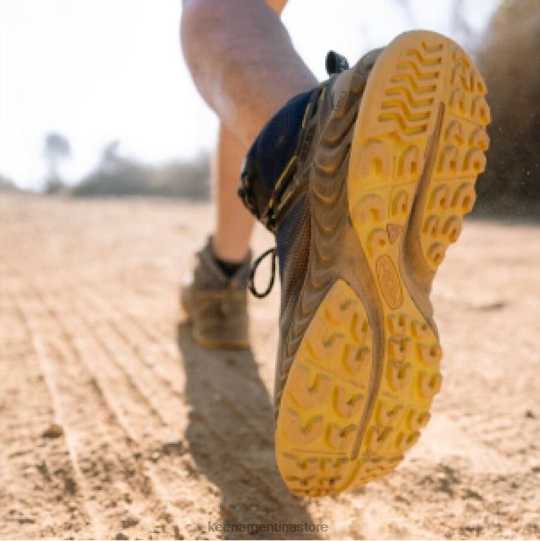 LZZND402 alfombra negra-roja Keen bota impermeable nxis evo