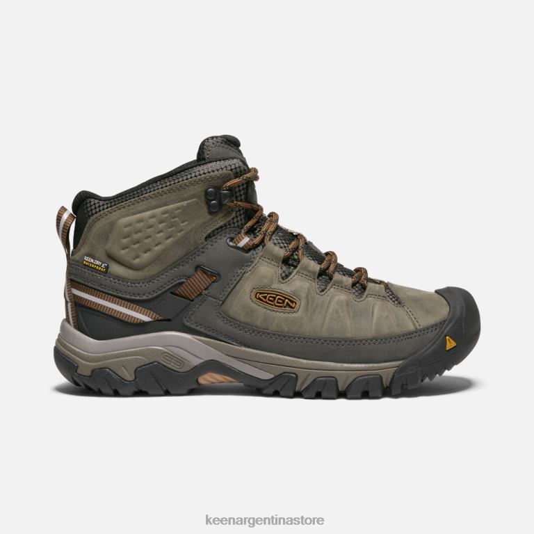 LZZND512 negro oliva-marrón dorado Keen targhee iii impermeable medio ancho