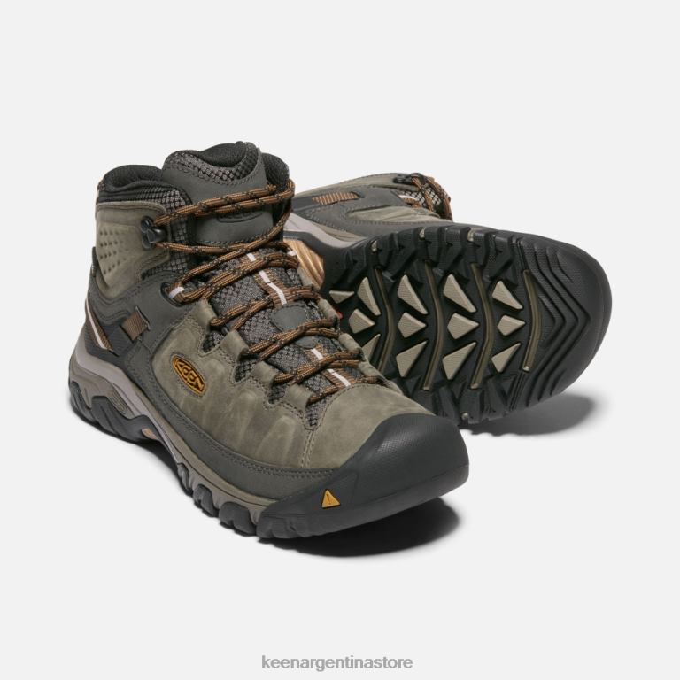 LZZND512 negro oliva-marrón dorado Keen targhee iii impermeable medio ancho