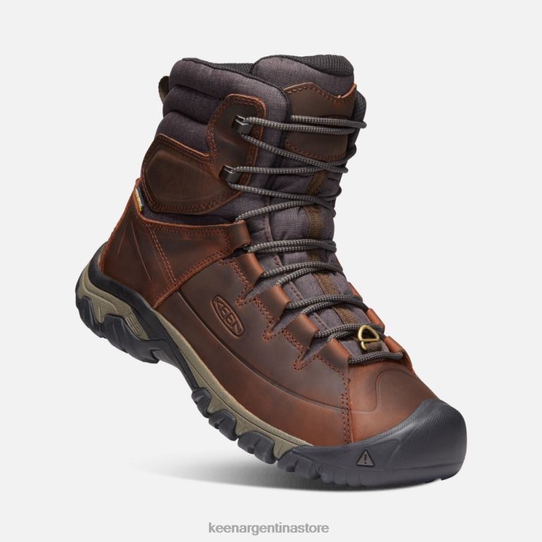 LZZND520 mantillo de cacao Keen bota impermeable de encaje alto targhee