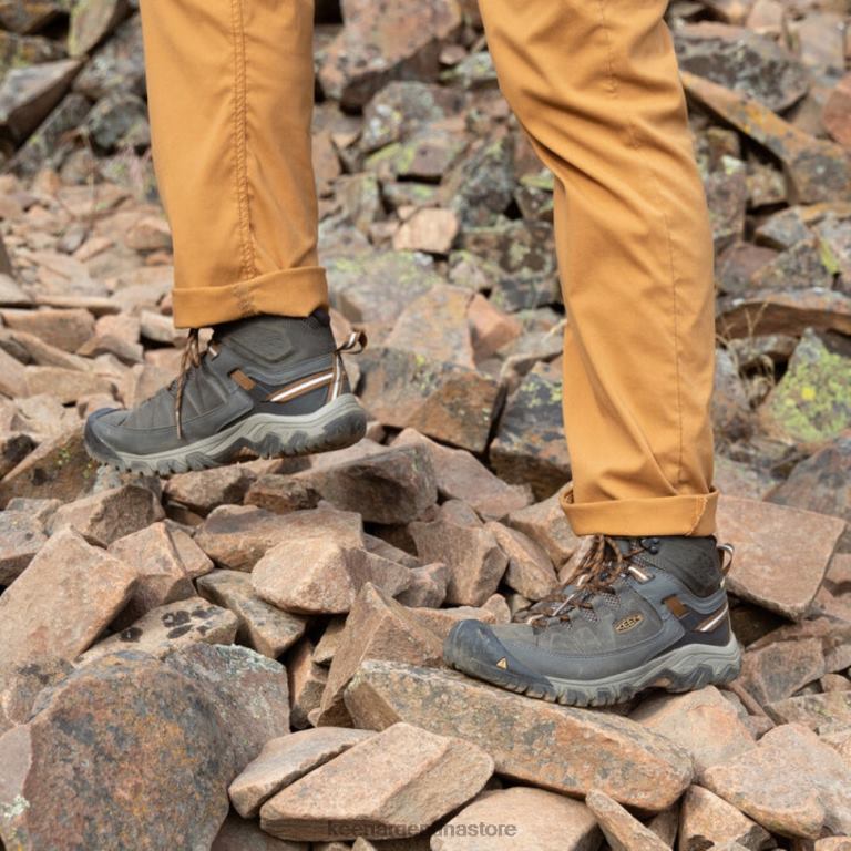 LZZND492 negro oliva-marrón dorado Keen targhee iii impermeable medio