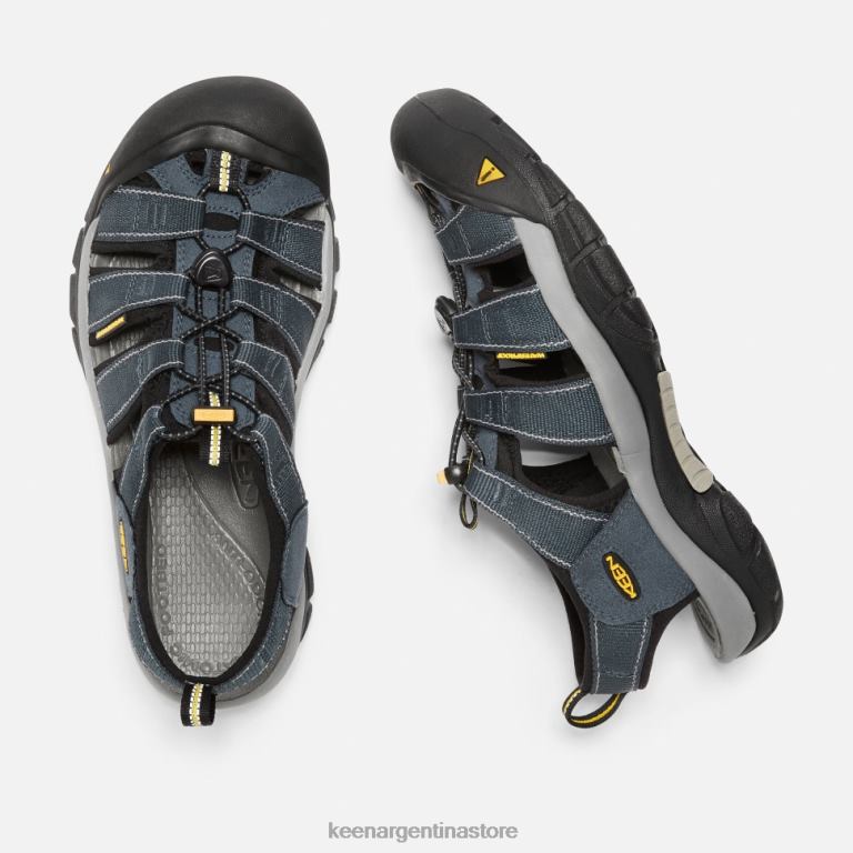 LZZND494 azul marino-gris medio Keen newport h2