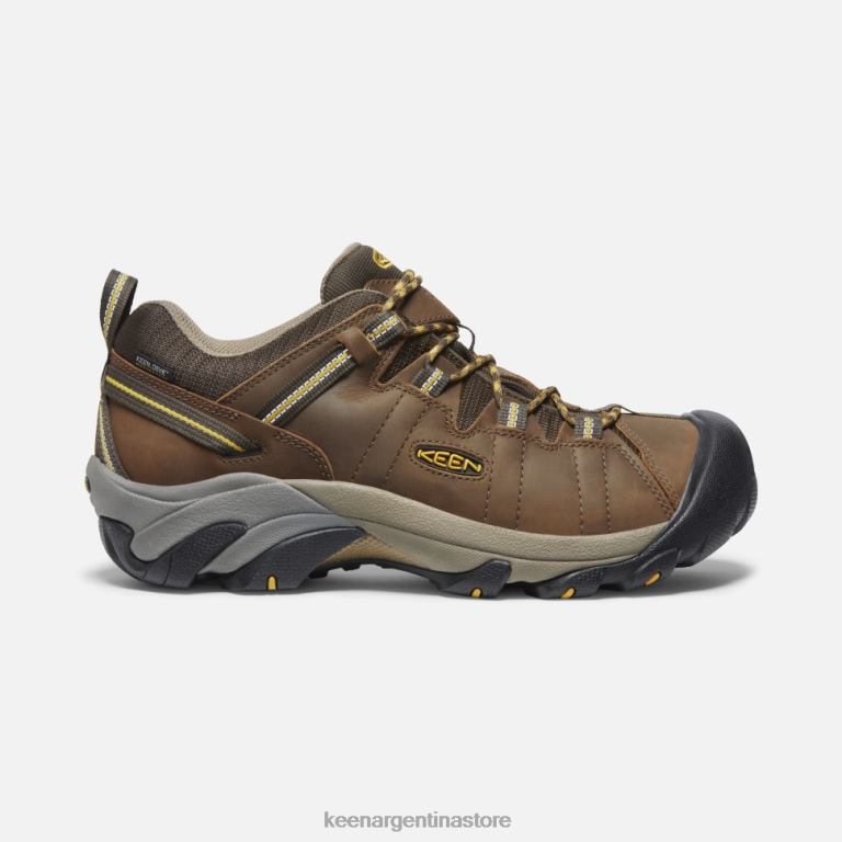 LZZND497 cascada marrón-amarillo dorado Keen targhee ii impermeable