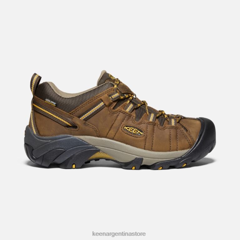 LZZND498 cascada marrón-amarillo dorado Keen targhee ii impermeable ancho