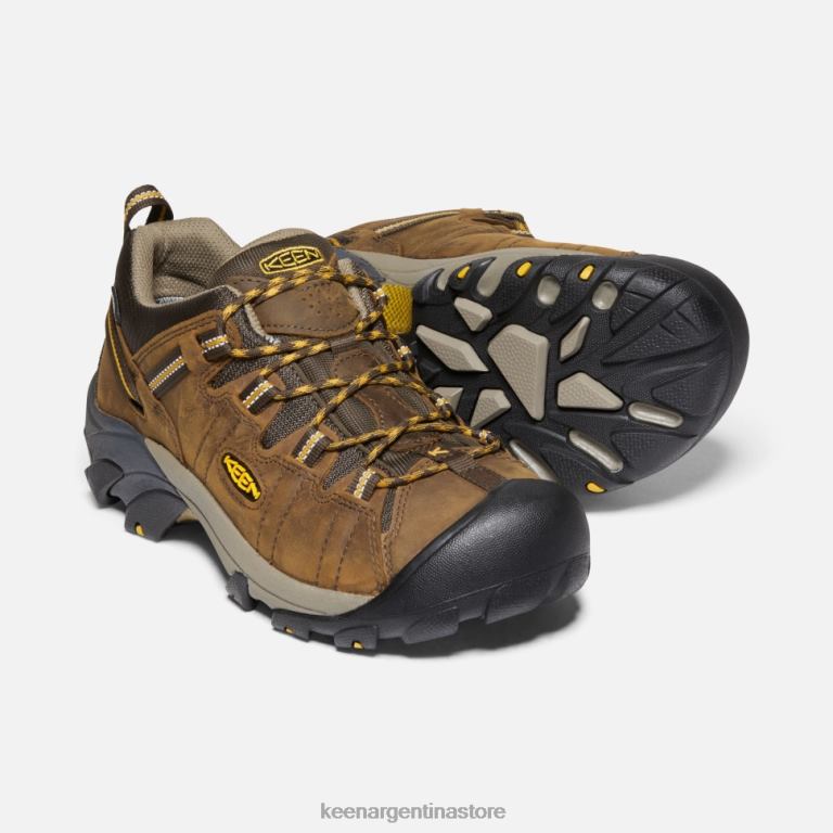 LZZND498 cascada marrón-amarillo dorado Keen targhee ii impermeable ancho
