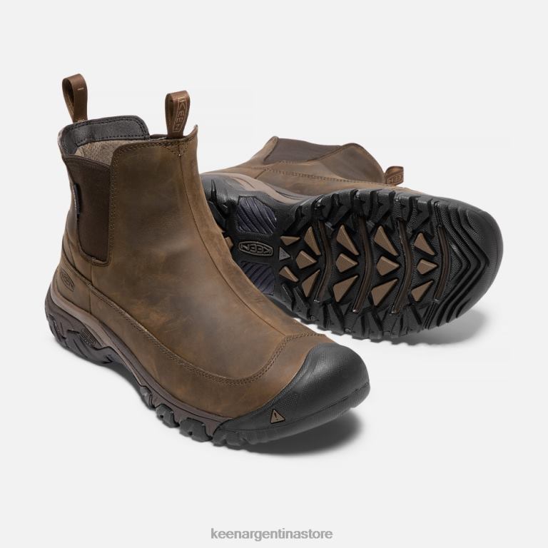 LZZND506 mantillo de tierra oscura Keen bota impermeable anclaje iii