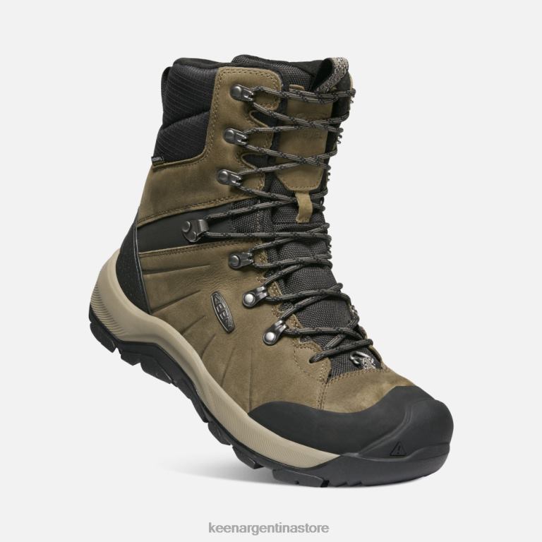 LZZND510 cantimplora-negra Keen bota polar alta revel iv