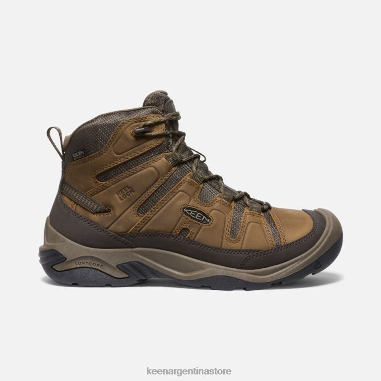 LZZND473 bisonte atigrado Keen bota impermeable circadia