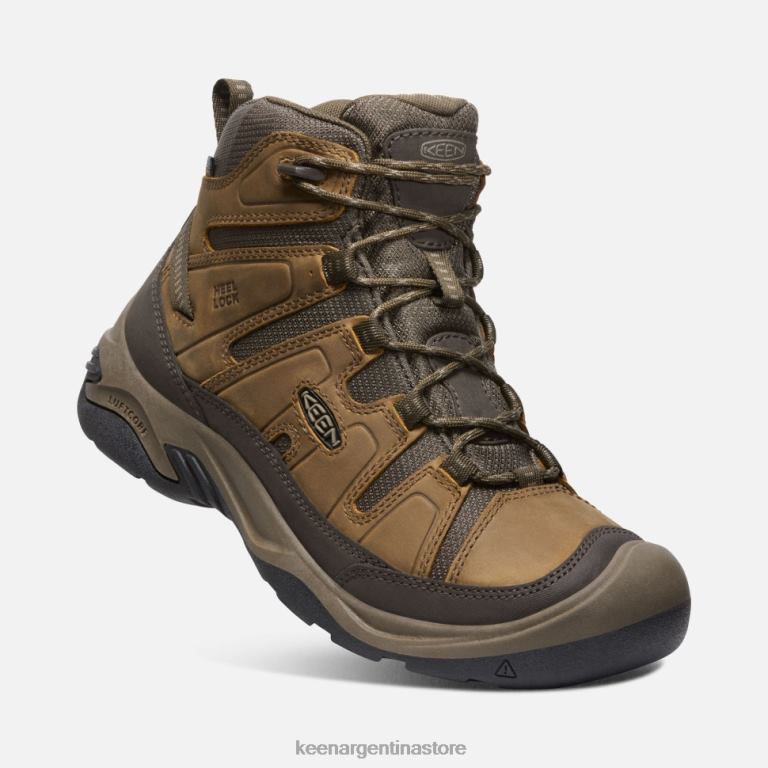 LZZND473 bisonte atigrado Keen bota impermeable circadia