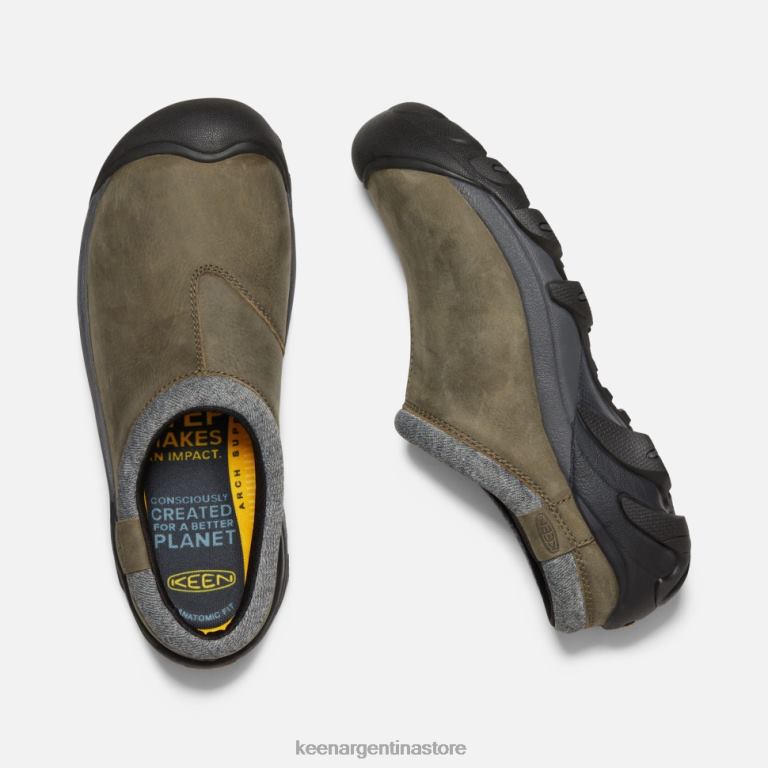 LZZND474 negro peltre Keen zueco targhee ii