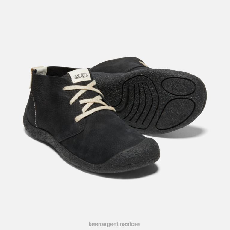 LZZND479 negro Negro Keen chukka de cuero mosey