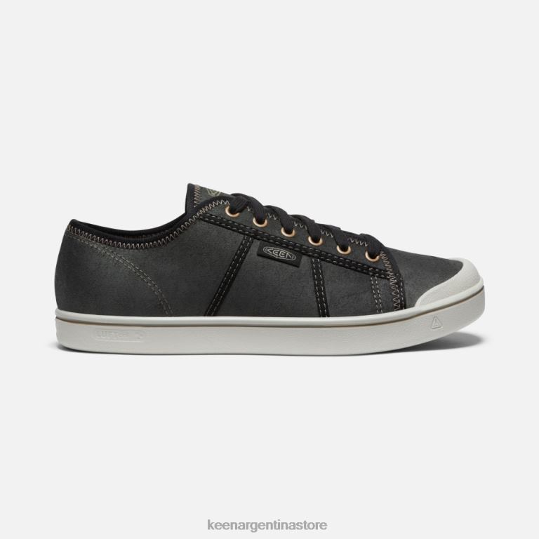 LZZND480 abedul negro-plateado Keen zapatillas eldon de cuero cosecha
