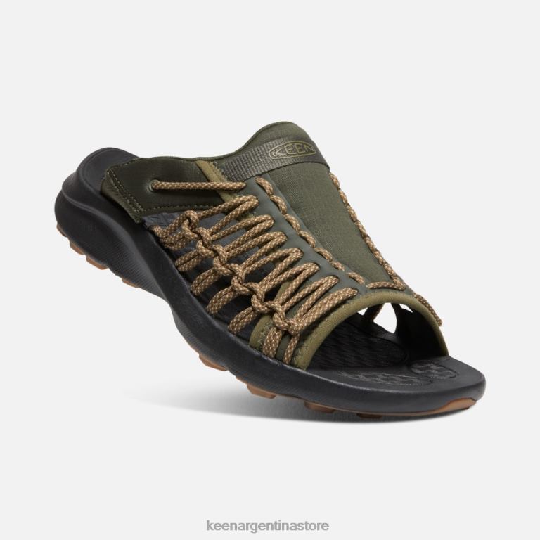 LZZND237 bosque noche-negro Keen diapositiva uneek snk