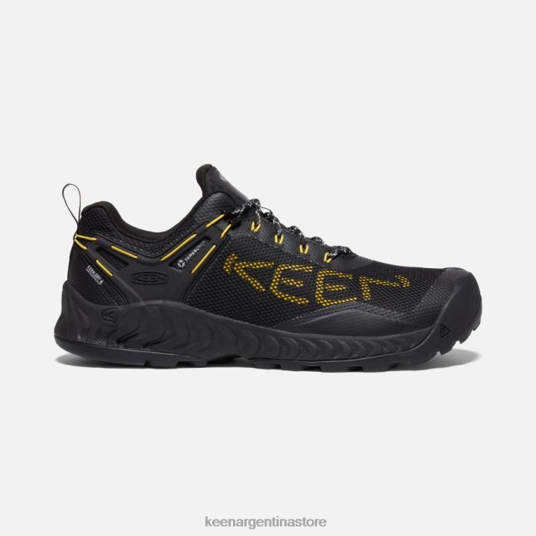 LZZND207 amarillo intenso negro Keen nxis evo impermeable negro-amarillo