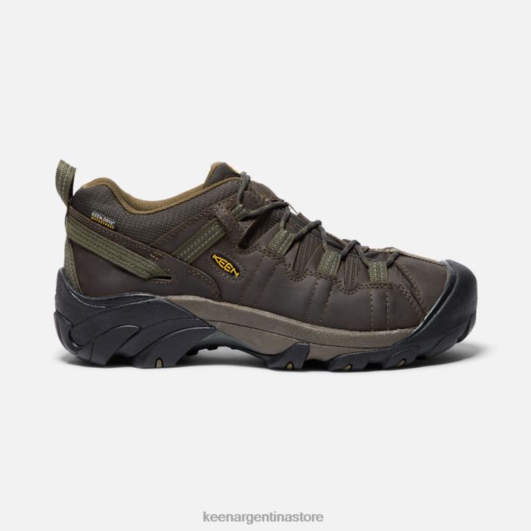 LZZND253 cantimplora-oliva oscura Keen zapatos de senderismo impermeables targhee ii de ajuste ancho