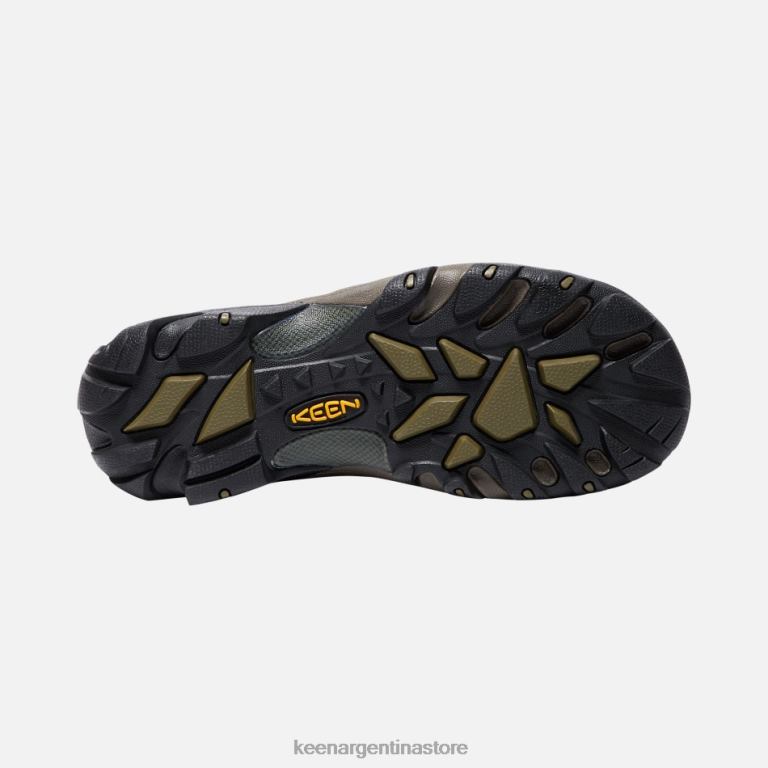 LZZND253 cantimplora-oliva oscura Keen zapatos de senderismo impermeables targhee ii de ajuste ancho