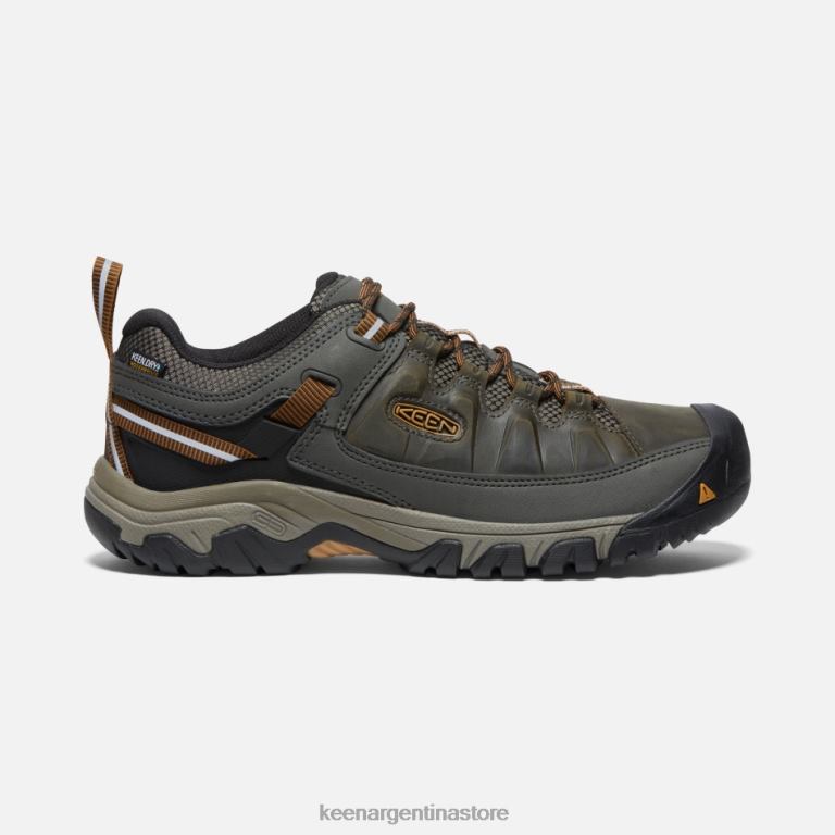 LZZND258 negro oliva-marrón dorado Keen zapatos de senderismo impermeables targhee iii