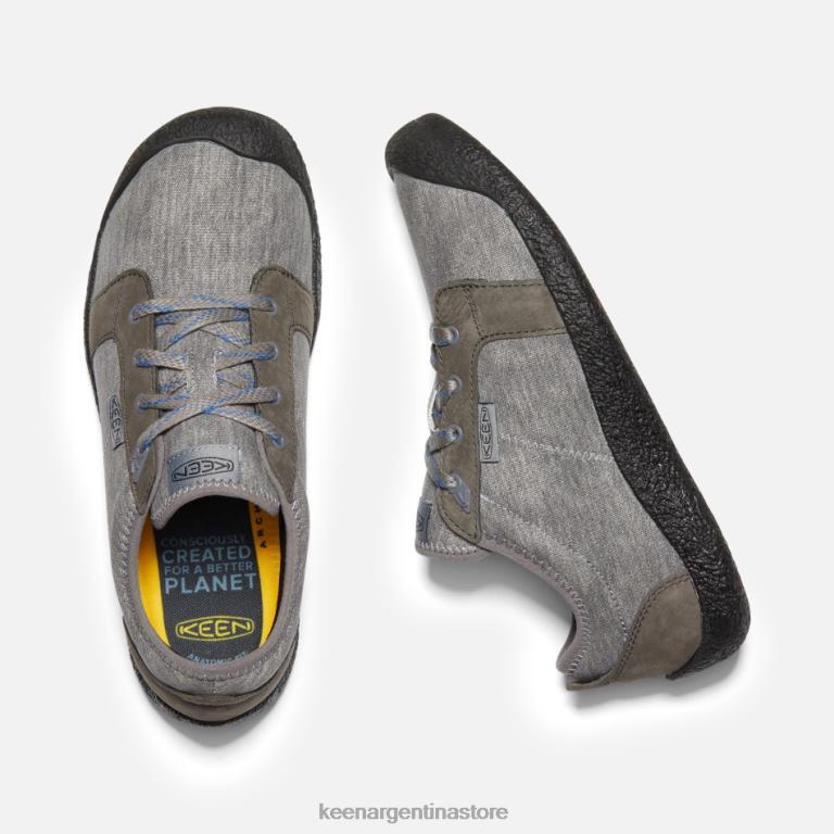 LZZND300 cobalto brillante como imán Keen cordones de lona howser