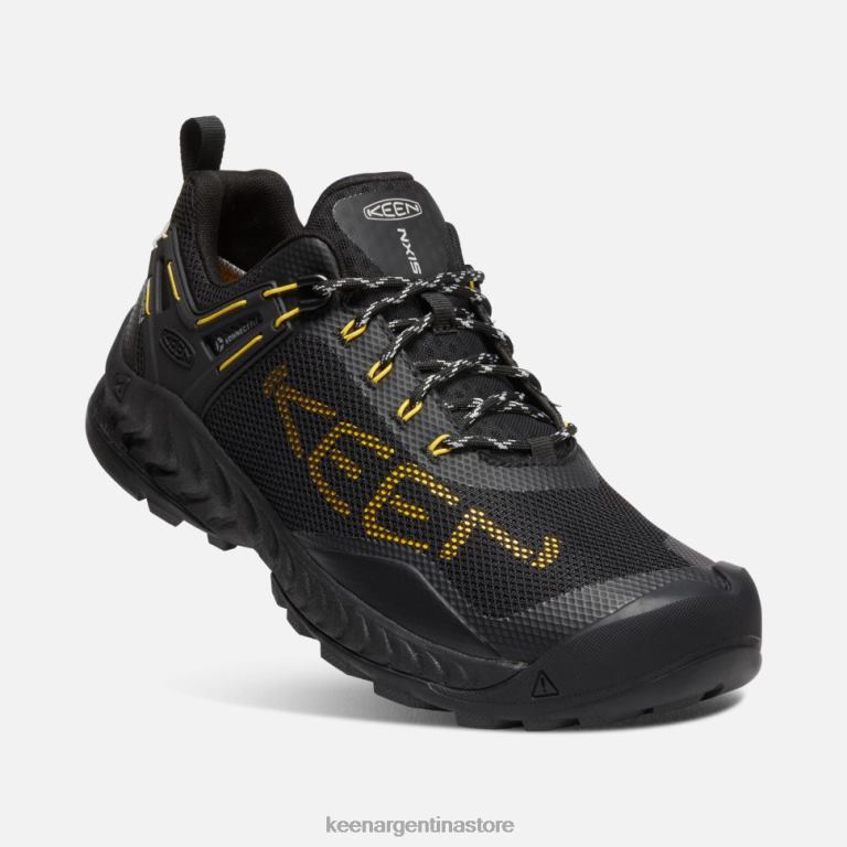 LZZND392 amarillo intenso negro Keen zapato impermeable nxis evo negro-amarillo