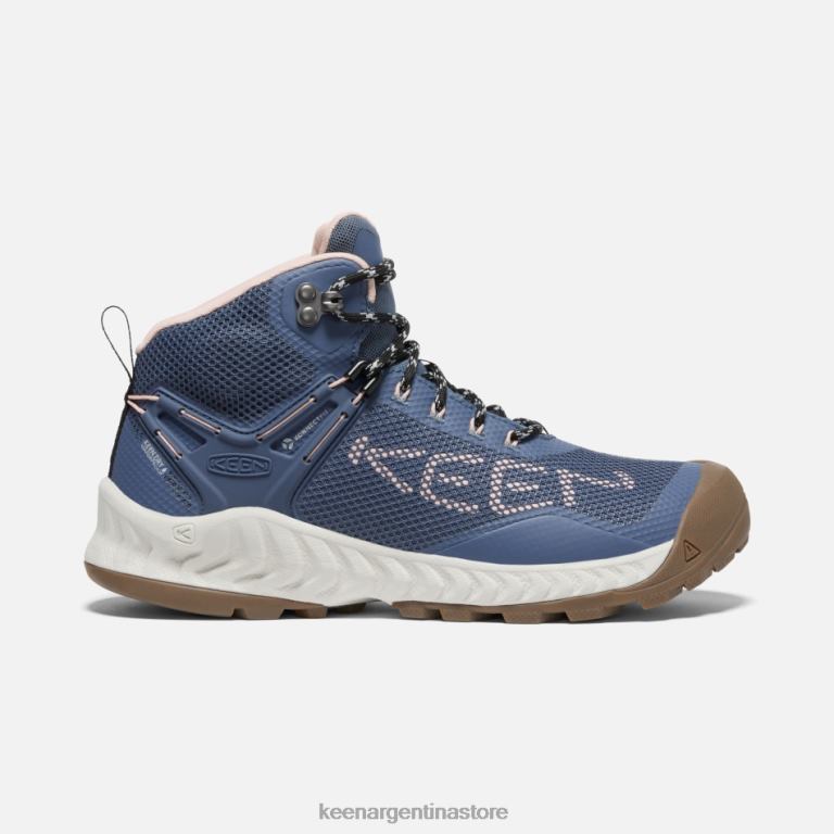 LZZND168 vintage gris índigo-puerto Keen bota impermeable nxis evo
