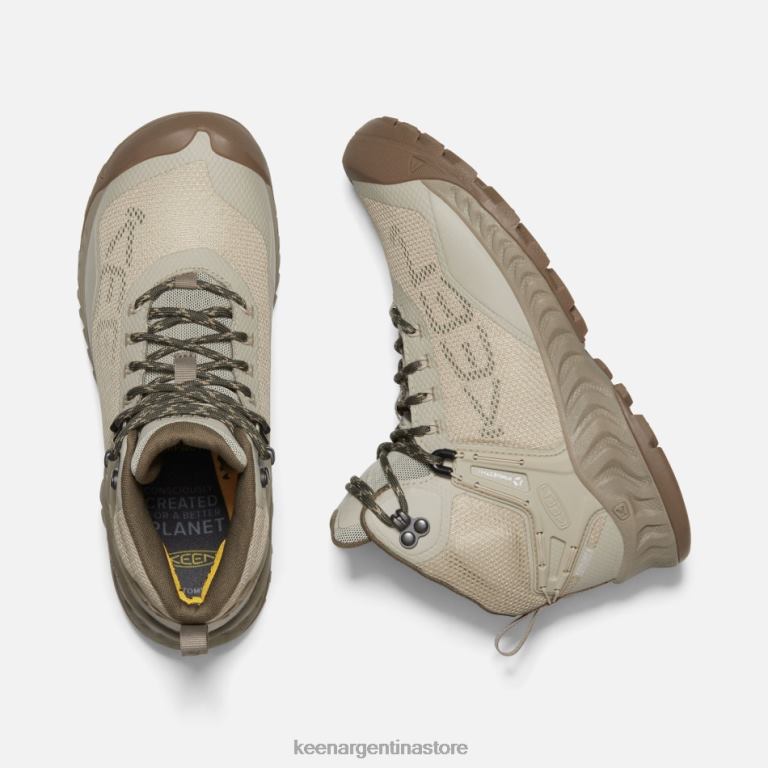 LZZND169 plaza taupe-atigrado Keen bota impermeable nxis evo