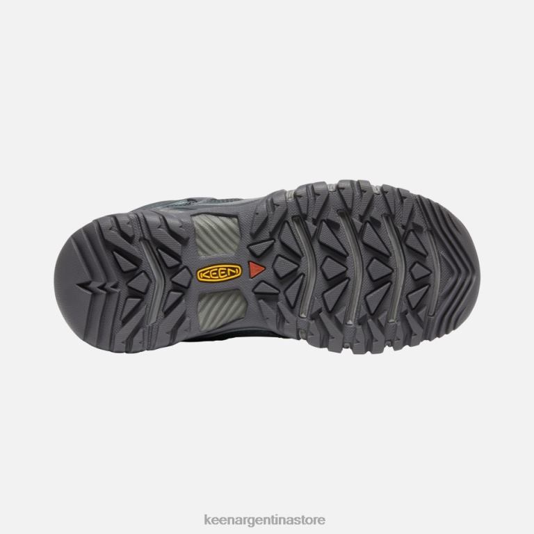 LZZND177 porcelana gris acero Keen botas de montaña impermeables ridge flex