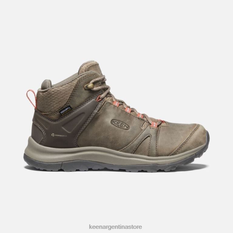 LZZND178 secuoya atigrada Keen botas de montaña impermeables de cuero terradora ii