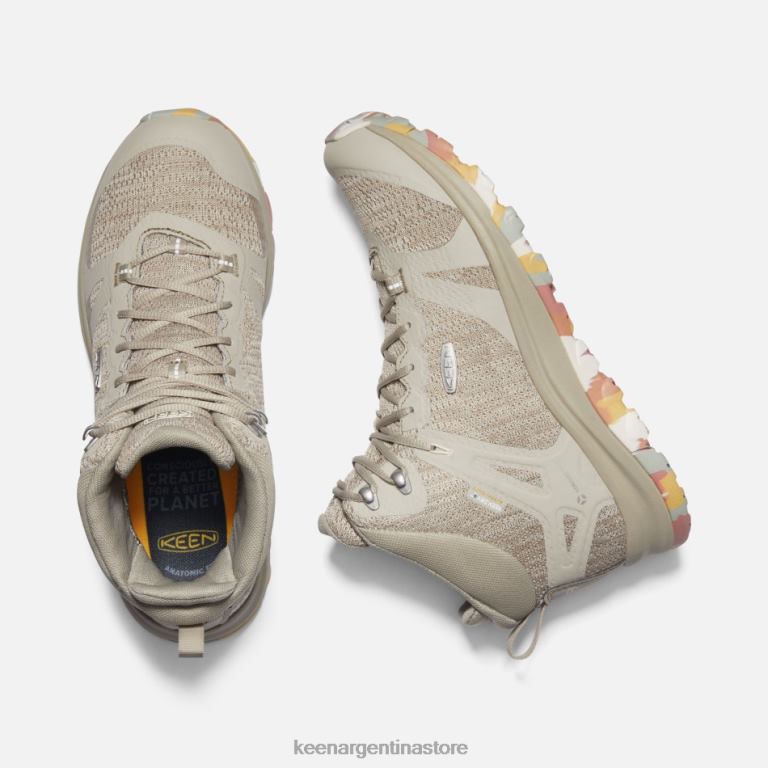 LZZND181 ladrillo polvo de abedul Keen botas de montaña impermeables terradora ii