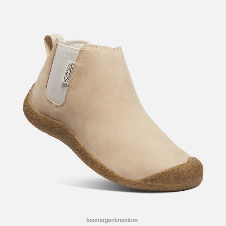 LZZND186 abedul-safari Keen botas chelsea de cuero mosey