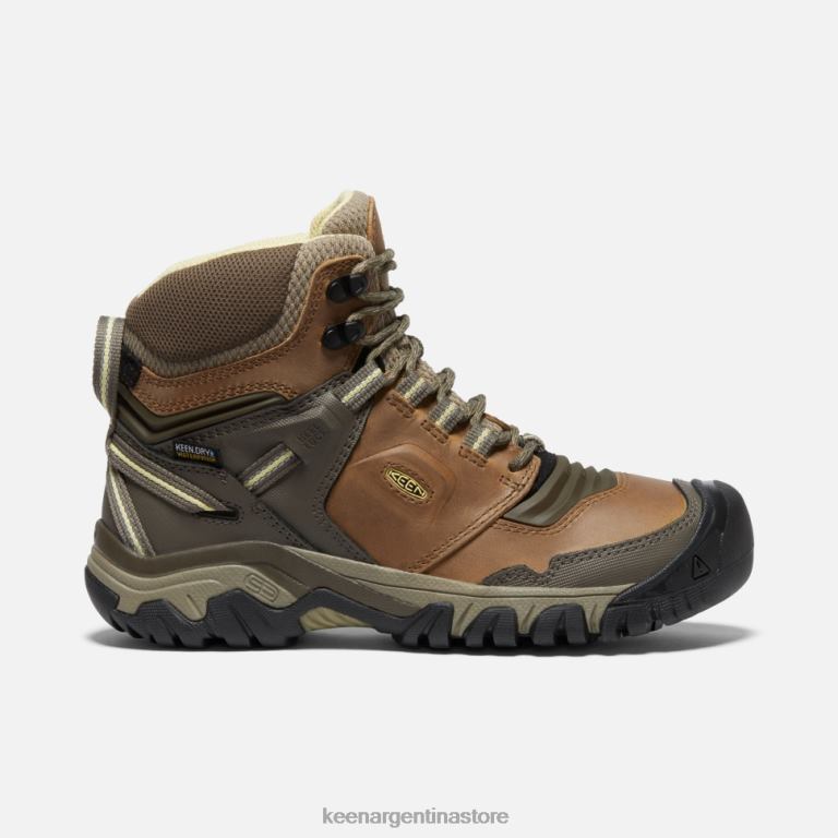 LZZND337 natillas de safari Keen bota impermeable ridge flex