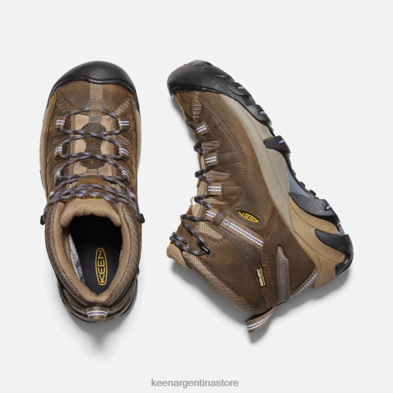 LZZND364 piedra pizarra negra-pedernal Keen targhee ii impermeable medio