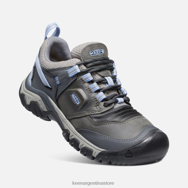 LZZND367 hortensia gris acero Keen cresta flexible impermeable