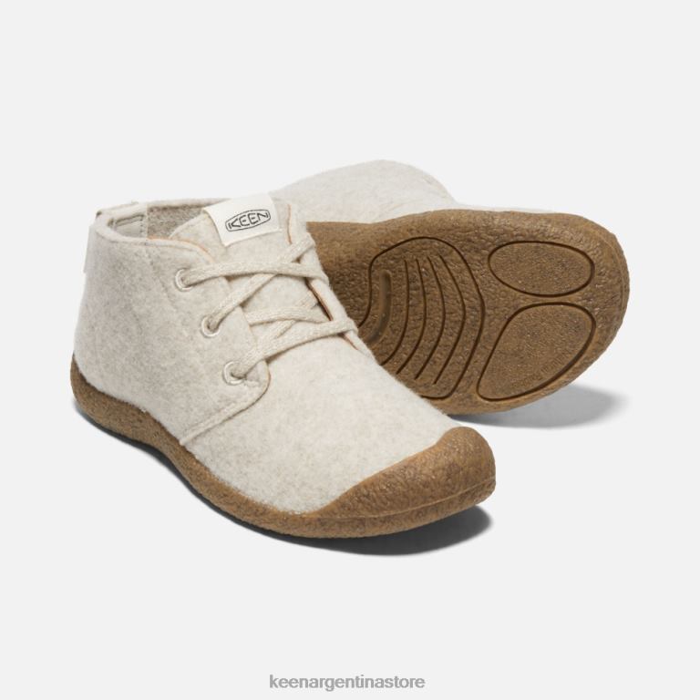 LZZND325 abedul de fieltro natural Keen botas chukka mosey