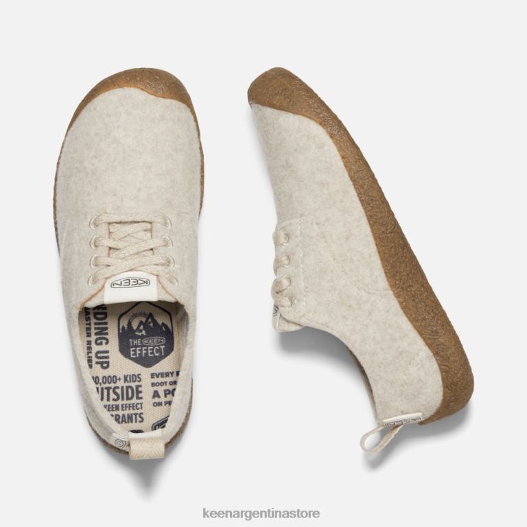 LZZND332 abedul de fieltro natural Keen zapato derby mosey