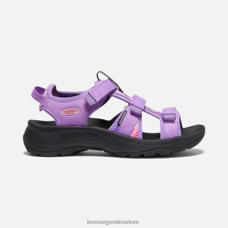 LZZND31 tinte morado Keen sandalias astoria west con puntera abierta