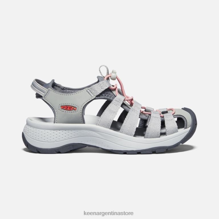 LZZND41 coral gris Keen sandalias astoria west