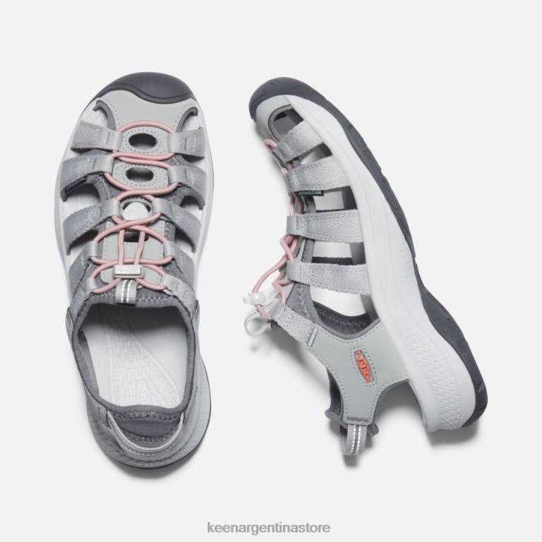 LZZND41 coral gris Keen sandalias astoria west