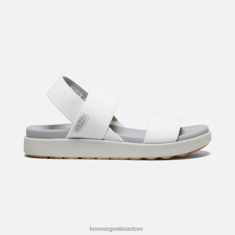 LZZND48 vapor blanco Keen sandalias casuales elle con tira trasera