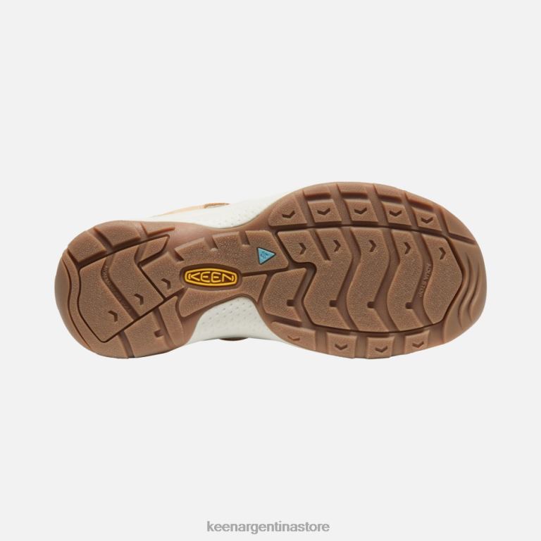 LZZND69 vidrio azul Keen sandalia astoria west de piel