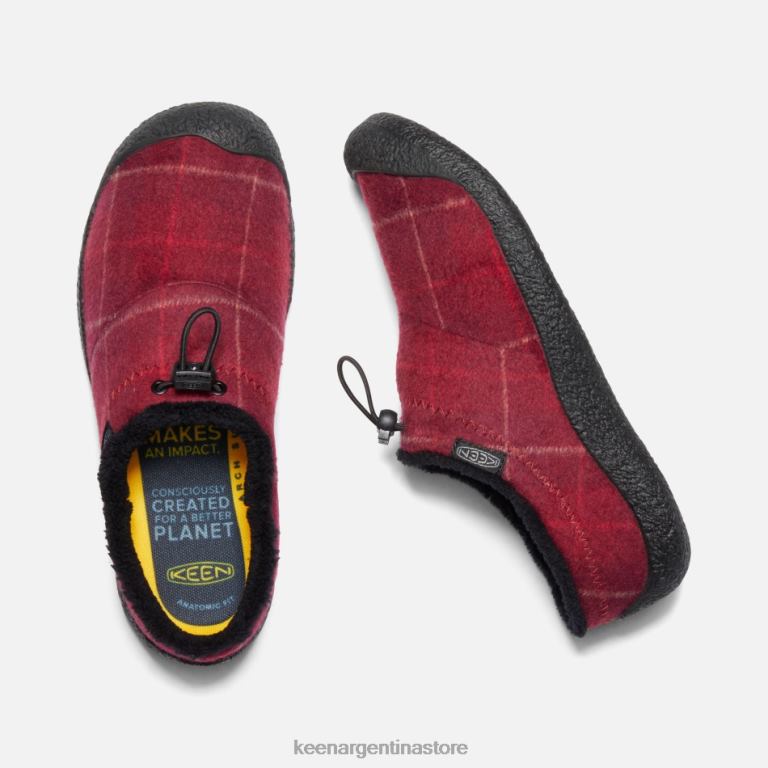LZZND84 cuadros rojos-negros Keen diapositiva howser iii