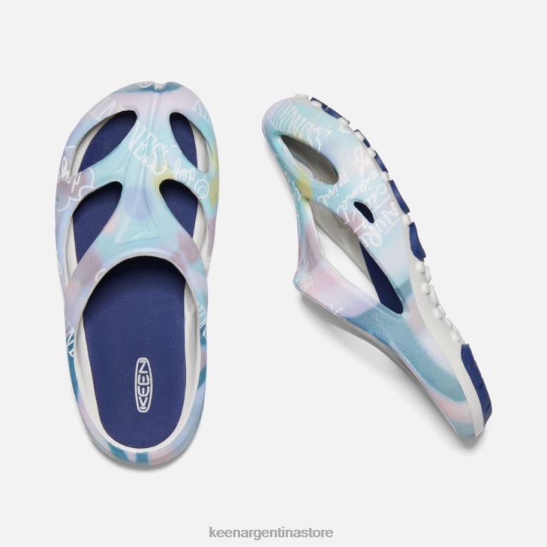 LZZND98 profundidades multi-azules Keen artes shanti