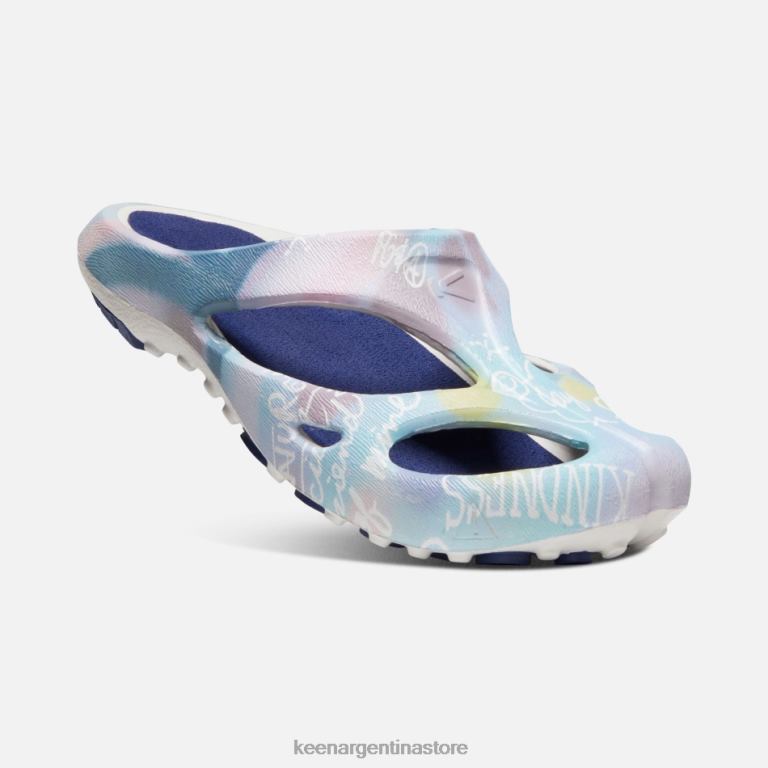 LZZND98 profundidades multi-azules Keen artes shanti