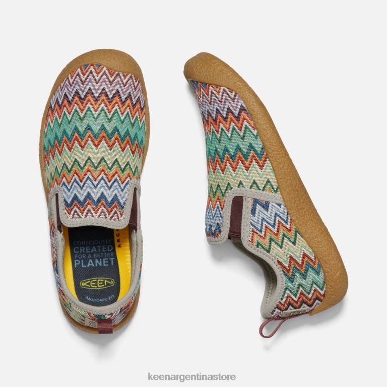 LZZND142 chevron-plaza topo Keen zapatillas de lona howser