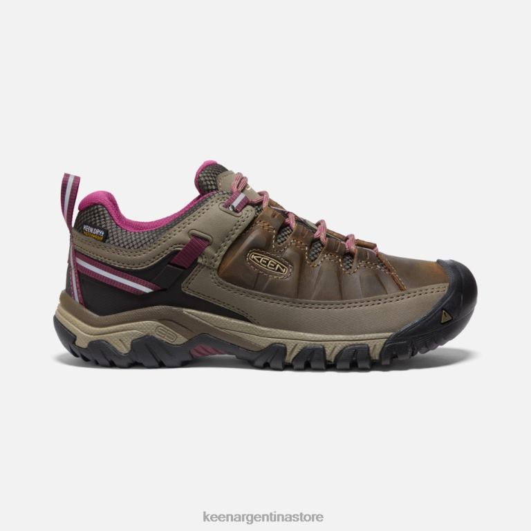 LZZND154 weiss-boysenberry Keen zapatos de senderismo impermeables targhee iii