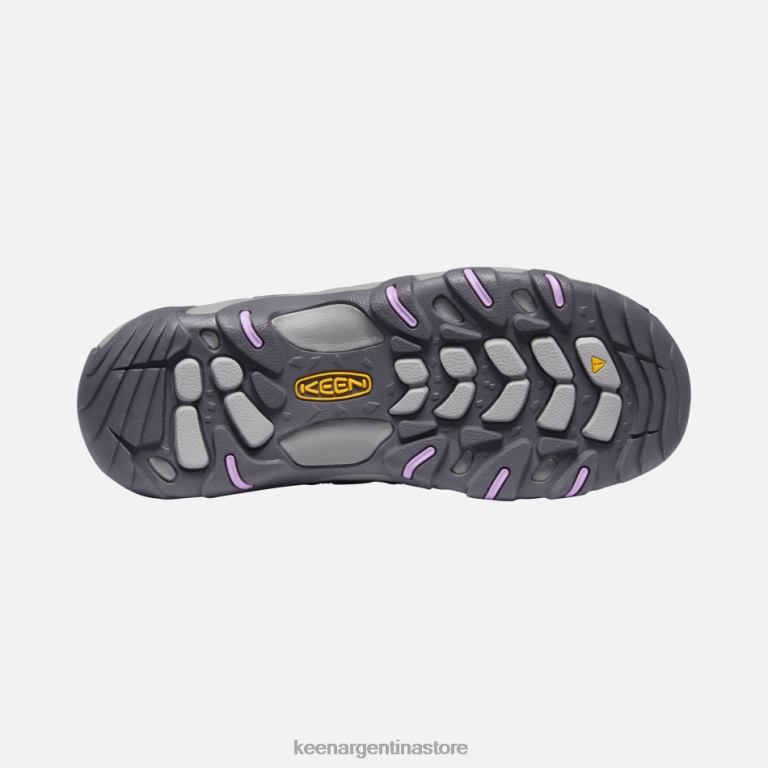 LZZND165 gris acero-violeta africana Keen zapato impermeable koven