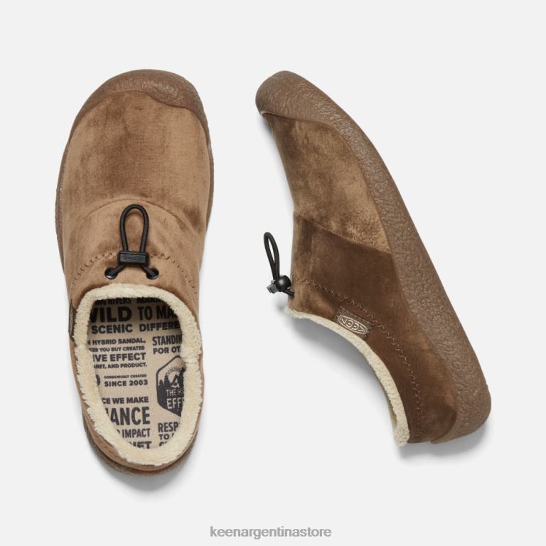 LZZND324 terciopelo tierra oscuro Keen diapositiva howser iii