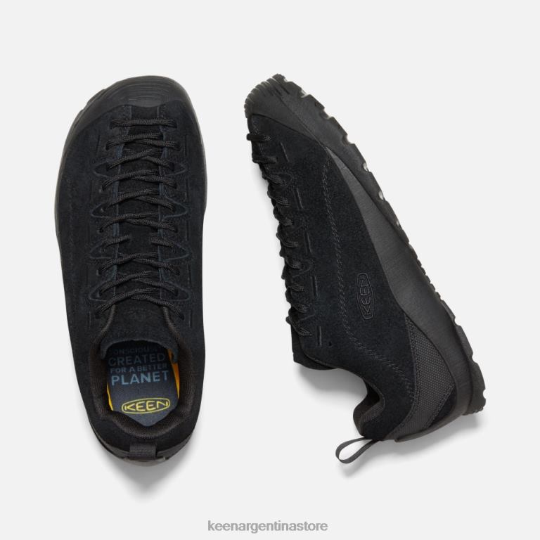 LZZND350 peludo negro-negro Keen zapatillas de ante jaspe