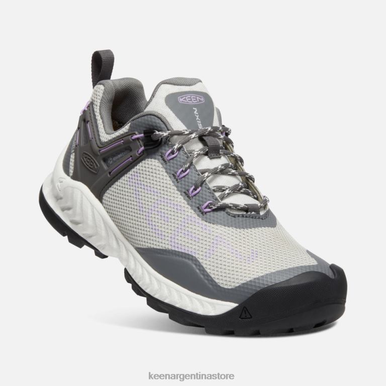 LZZND400 gris acero-lavanda inglesa Keen zapato impermeable nxis evo